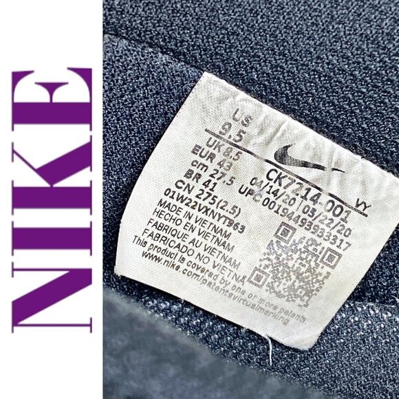 NIKE AIR FORCE 1 Misplaced Swoosh Low Top Black/Holo Multi Men, Size 9.5 - Picture 8 of 13